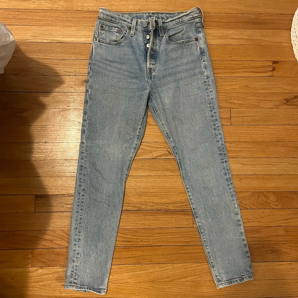Levi 501 skinny jeans